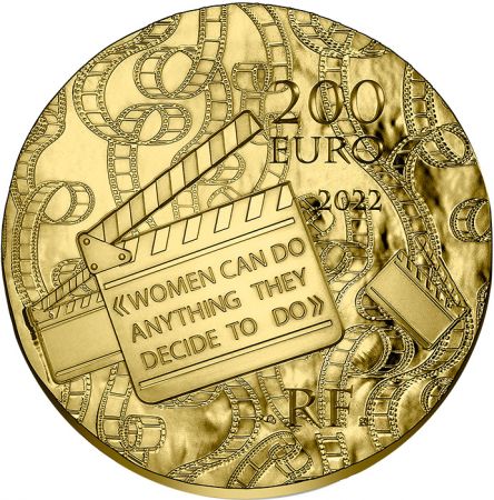 France - Monnaie de Paris Grace Kelly - Femmes du Monde - 200 Euros Or BE FRANCE 2022 (MDP)