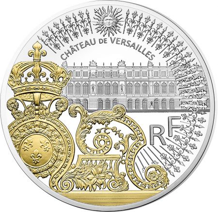 France - Monnaie de Paris Grille de Versailles 50 Euros 5 Oz Argent BE FRANCE 2018 (MDP)