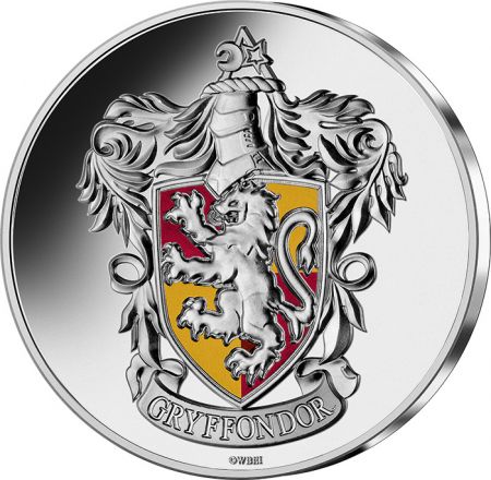 France - Monnaie de Paris Gryffondor - 10 Euros Argent Couleur FRANCE 2022 (MDP) - Harry Potter