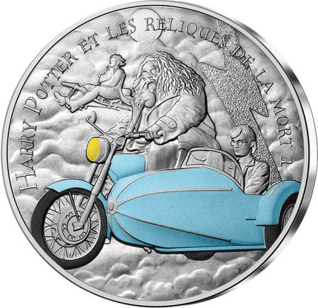 France - Monnaie de Paris Hagrid et Harry  - Harry Potter et les Reliques de la Mort I - 10 Euros Argent Couleur FRANCE 2021 (MD