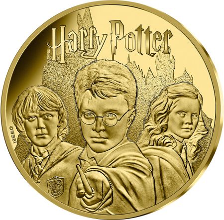 France - Monnaie de Paris Harry  Ron et Hermione - 500 Euros Or FRANCE 2021 (MDP) - Harry Potter vague 1