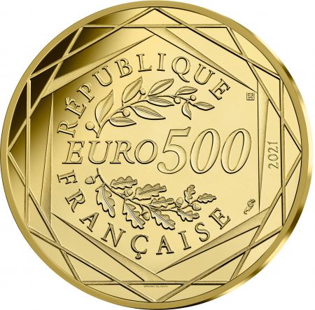 France - Monnaie de Paris Harry  Ron et Hermione - 500 Euros Or FRANCE 2021 (MDP) - Harry Potter vague 1