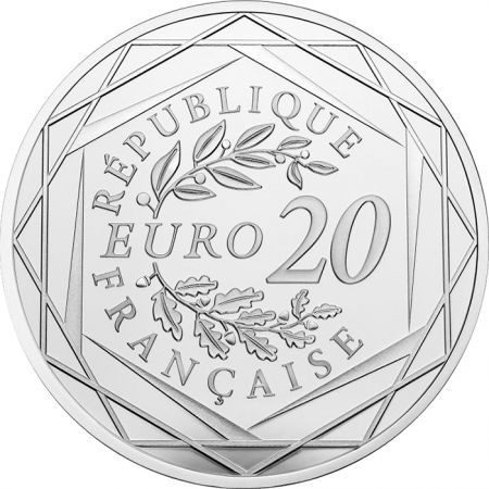 France - Monnaie de Paris Jacques CHIRAC - 20 Euros Argent BE 2020 FRANCE (MDP)
