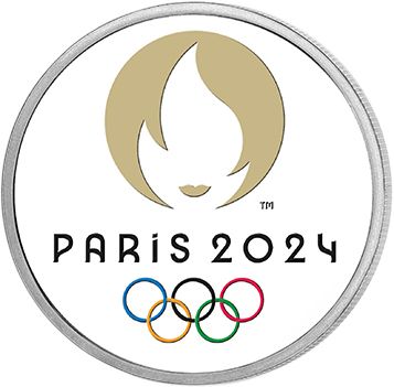France - Monnaie de Paris JEUX OLYMPIQUES PARIS 2024 - BLISTER MEDAILLE EMBLÈME OLYMPIQUE