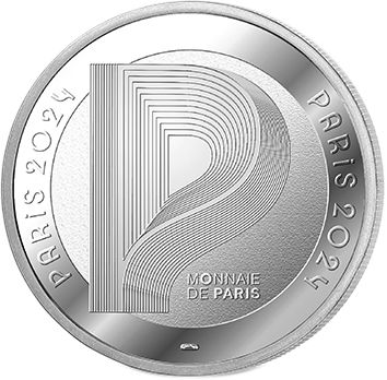 France - Monnaie de Paris JEUX OLYMPIQUES PARIS 2024 - BLISTER MEDAILLE EMBLÈME OLYMPIQUE