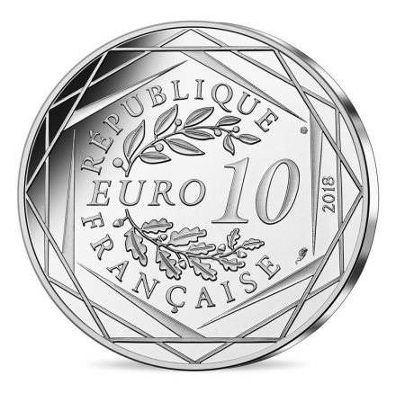 France - Monnaie de Paris LA FRANCE CHAMPIONNE DU MONDE - 10 Euros Argent 2018