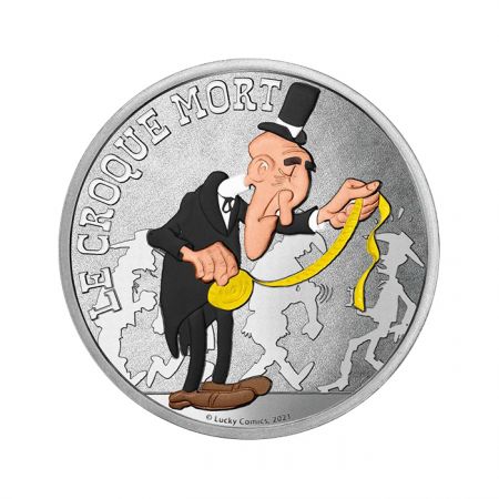France - Monnaie de Paris Le Croque Mort - mini-médaille 75 ans de Lucky Luke 2021 par La Monnaie de Paris