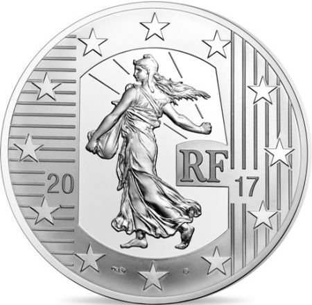 France - Monnaie de Paris LE LOUIS D\'OR - 10 Euros Argent BE 2017 (MDP)
