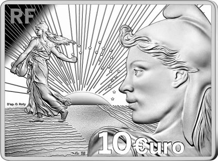 France - Monnaie de Paris Les 20 ans du Starter Kit - 10 Euros Argent Semeuse BE 2021 FRANCE (MDP)