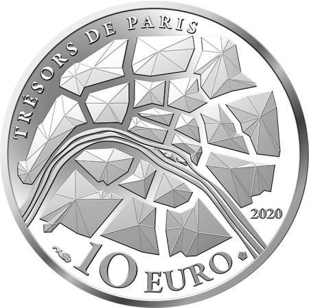 France - Monnaie de Paris Les Champs-Elysées - 10 Euros Argent BE FRANCE 2020 Monnaie de Paris
