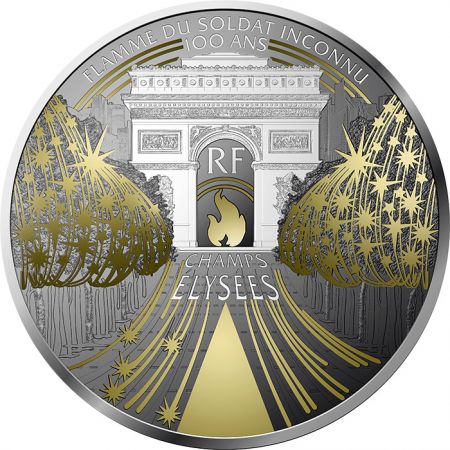 France - Monnaie de Paris Les Champs-Elysées - 10 Euros Argent BE FRANCE 2020 Monnaie de Paris