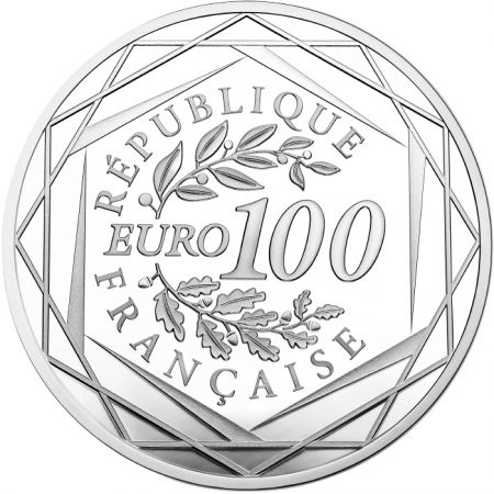 France - Monnaie de Paris MARIANNE - 100 Euros Argent FRANCE 2019 - Fraternité