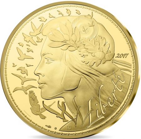 France - Monnaie de Paris Marianne - 1000 Euros Or FRANCE 2017 (MDP)
