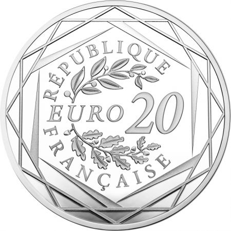 France - Monnaie de Paris MARIANNE - 20 Euros Argent 2019 FRANCE Fraternité