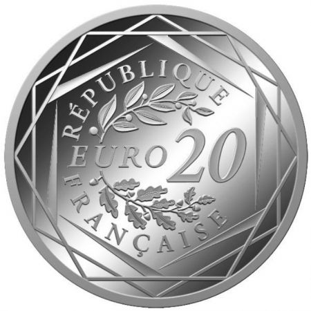 France - Monnaie de Paris MARIANNE - 20 Euros Argent BE 2017 FRANCE