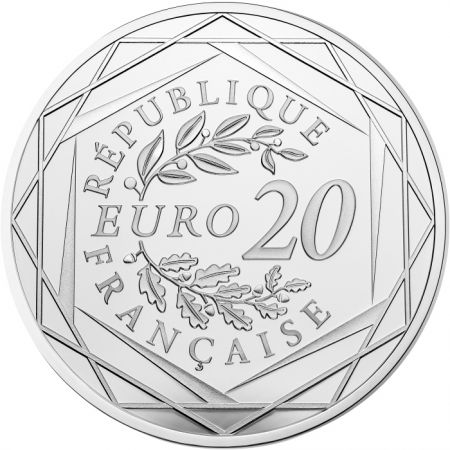 France - Monnaie de Paris MARIANNE - 20 Euros BE Argent 2018
