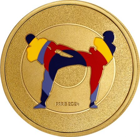 France - Monnaie de Paris Médaillon O - Alphabet Sports - Paris 2024
