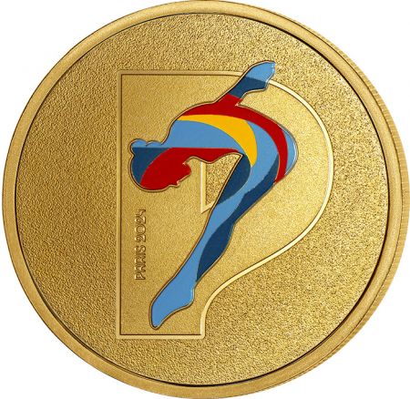 France - Monnaie de Paris Médaillon P - Alphabet Sports - Paris 2024