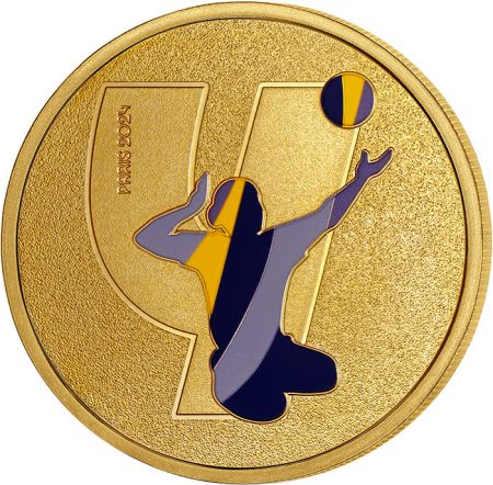 France - Monnaie de Paris Médaillon Y - Alphabet Sports - Paris 2024
