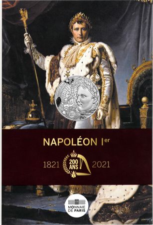 France - Monnaie de Paris Napoléon Bonaparte - 10 Euros Argent FRANCE 2021