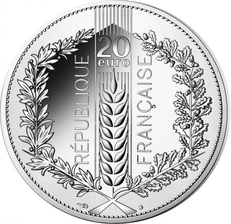 France - Monnaie de Paris NATURES DE FRANCE - 20 Euros BE Argent 2020 FRANCE -CHÊNE