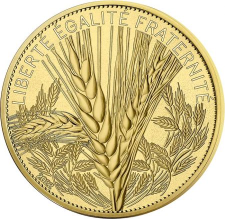 France - Monnaie de Paris NATURES DE FRANCE - 250 Euros OR FRANCE 2022 - Blé