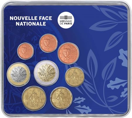 France - Monnaie de Paris Nouvelle Face Nationale - Miniset  BU FRANCE 2022 (MDP)