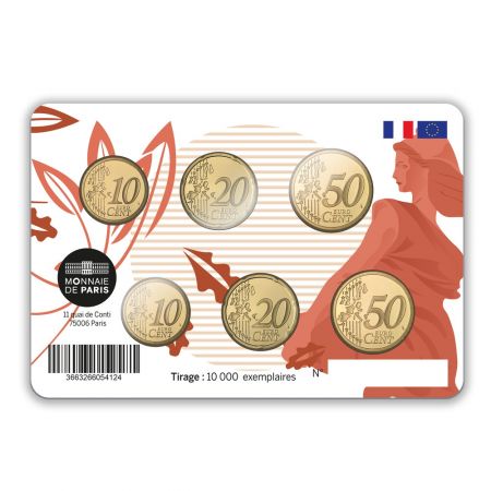 France - Monnaie de Paris Nouvelles Faces Nationales - Coffret Sextuple BU 2023-2024 (MDP)