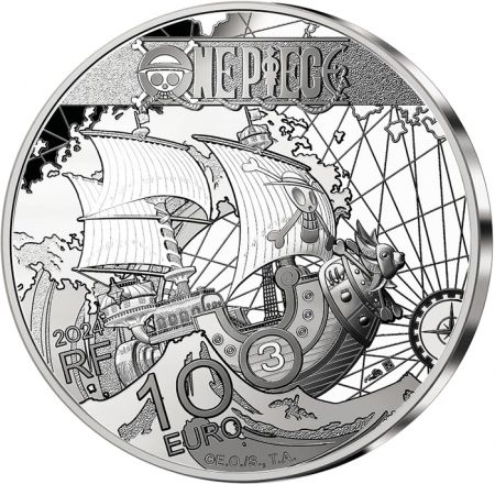France - Monnaie de Paris One Piece - 10 euros argent BE 2024