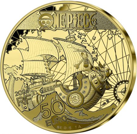 France - Monnaie de Paris One Piece - 50 Euros Or BE 2024