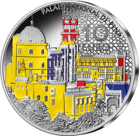France - Monnaie de Paris PALACIO DA PENA - Série Unesco - 10 Euros Argent BE 2023 (MDP)