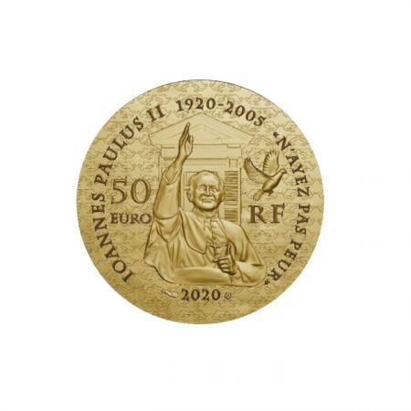 France - Monnaie de Paris Soeur Emmanuelle - Histoire de France 50 Euros Or BE FRANCE 2020 (MDP)