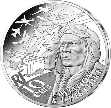 France - Monnaie de Paris Spitfire - 10 Euros Argent BE 2020 FRANCE (MDP)