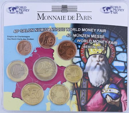 France - Monnaie de Paris World Money Fair Berlin 2011 - Miniset  BU FRANCE 2011 (MDP)