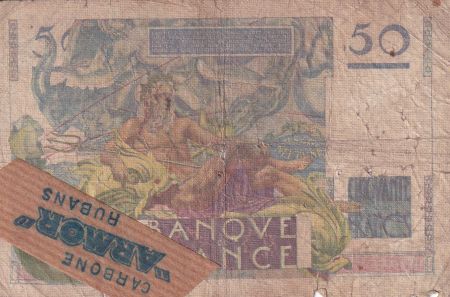 France  50 Francs - Le Verrier - 03-11-1949 - Série H.139 - F.20.13