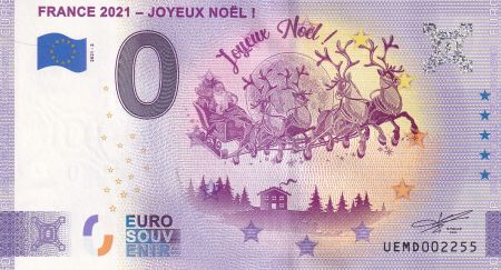 France 0 Euro - Joyeux Noël - Version Anniversary - 2021