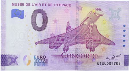 France 0 EURO SOUVENIR - Le Concorde
