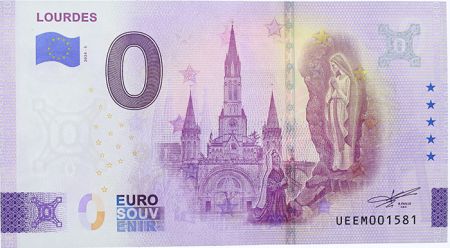 France 0 EURO SOUVENIR - Lourdes