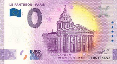 France 0 EURO SOUVENIR - Panthéon Paris 2023