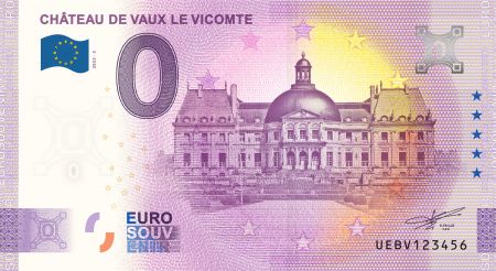France 0 EURO SOUVENIR - Vaux-le-Vicomte 2023