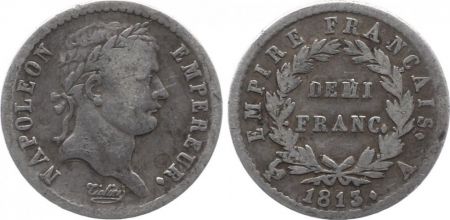 France 1/2 Franc Napoléon I - 1813 A