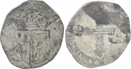 France 1/4 Ecu Louis XIII - 1/4 d\'écu de Navarre - 1630 F