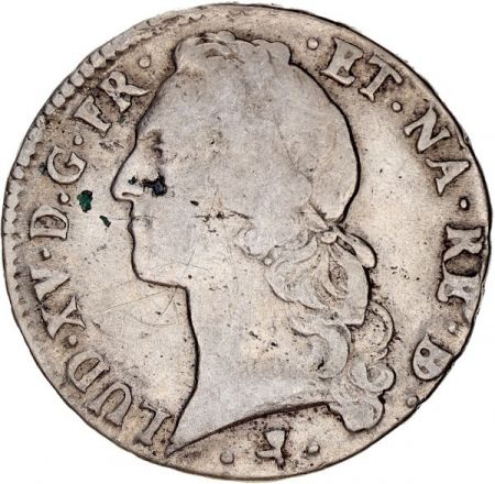 France 1 Ecu, Pau Louis XV au Bandeau - 1766 Pau