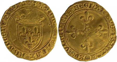 France 1 Ecu d\'Or, Charles VII (1422-1461) - Tours