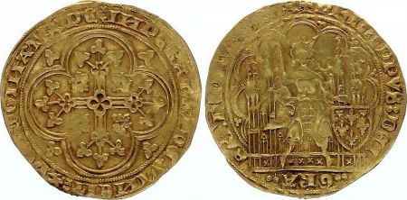 France 1 Ecu d\'Or à la Chaise, Philippe VI de Valois - 1349