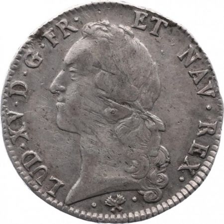France 1 Ecu Louis XV au Bandeau - 1770 L