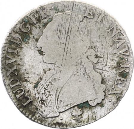 France 1 Ecu Louis XVI aux branches d olivier - 1786 L