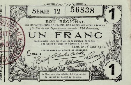 France 1 F Laon - 16/06/1916