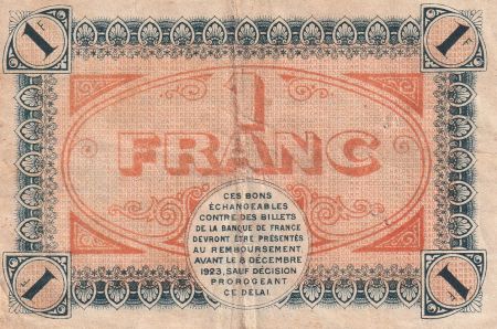 France 1 Franc - Chambre de commerce de Châlons sur Saône, Autun & Louhans - 1920 - Série G.397 - P.42-30