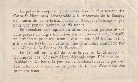 France 1 Franc - Chambre de commerce de Saint-Brieuc - P.111-6